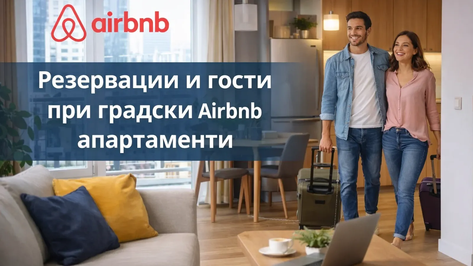 Резервации и гости при градски Airbnb